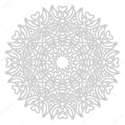 Bovendien maak je kans op . Mandela Hart Kleurplaat / Kleurplaten Hartjes Mandala S ...