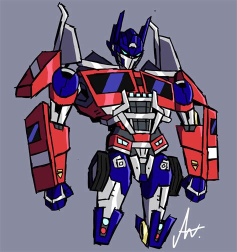 Redesign Of Rotb Optimus By Me Rtransformers