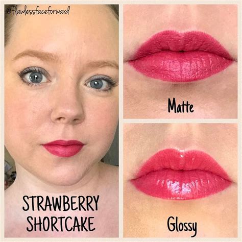 Strawberry Shortcake With Matte Gloss And Glossy Gloss SeneGence