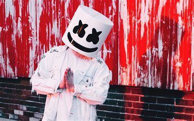 Hd wallpapers and background images. Download wallpapers Marshmello, 2017, DJ, superstars, DJ ...