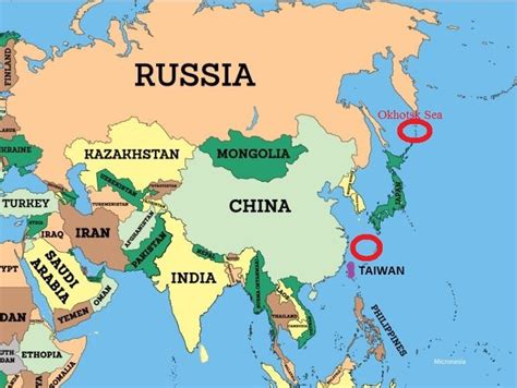 Russia China And India Map United States Map