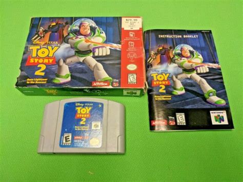 Toy Story 2 Buzz Lightyear To The Rescue Nintendo 64 1999 For Sale