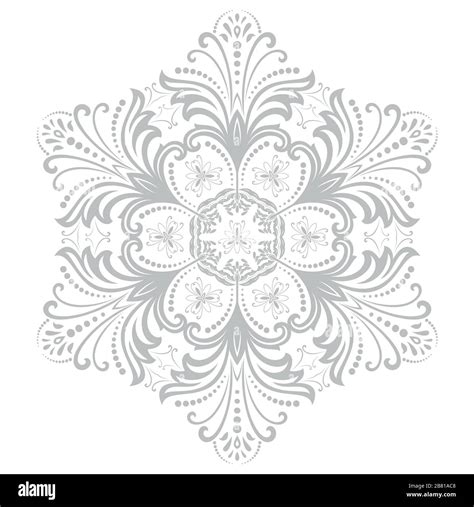 Damask Vector Orient Pattern Stock Vector Image And Art Alamy