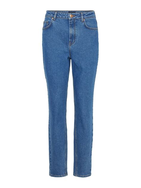 High Waist Mom Jeans Blue Pieces®