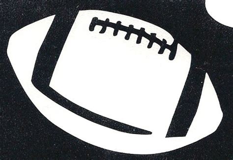 Football Stencil