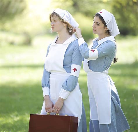 War Nurse Uniformww2 Red Cross Nurse Costume Cosplay Etsy Ireland
