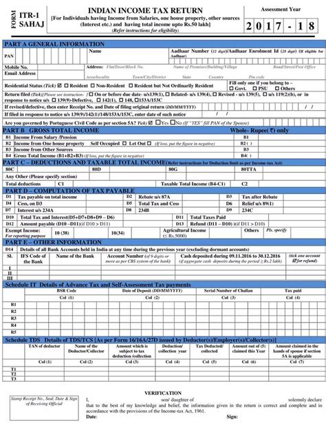 Govt Introduces New Simplified Itr Form All You Need To Know India