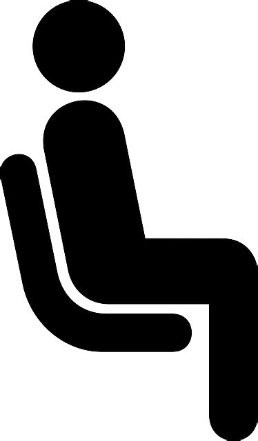 Man Sitting Chair · Free Vector Graphic On Pixabay