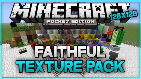 Minecraft Pocket Edition 0130 Texturas Texture Pack Faithful