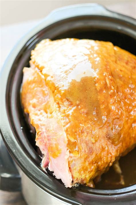 I always reserve the cooking liquid and serve it with the ham. Cooking A 3 Lb. Boneless Spiral Ham In The Crockpot - Slow Cooker Honey Mustard Ham - 12 ...