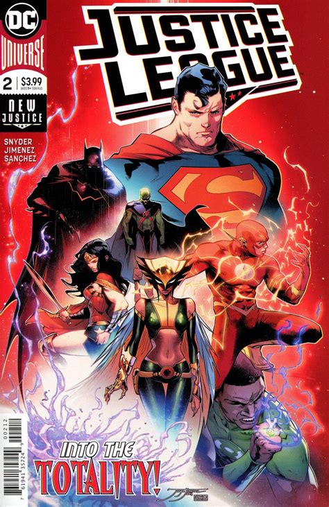 Justice League Vol 4 2 Cover D 2nd Ptg Variant Jorge Jimenez Cover