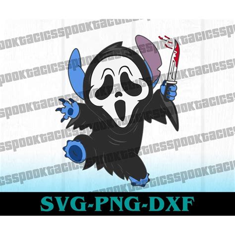 Stitch SVG Ghostface Svg Scream SVG Stitch Doll Svg Hall Inspire