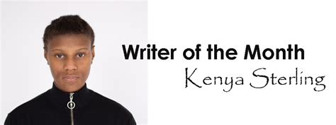 Writer Of The Month Kenya Sterling Commonword