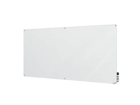 Harmony Frosted Glass Whiteboard Round Corners 4 Hx6 W Wall Mounted Whiteboards