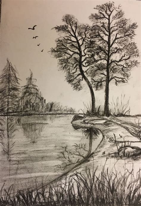Pin by Janice Bigelow on Painting ideas (With images) | Landscape sketch, Art, Painting