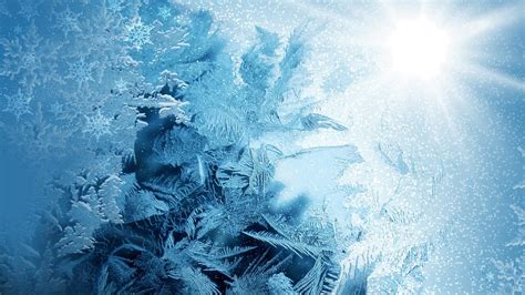 🥇 Ice Snow Crystals Wallpaper 110761