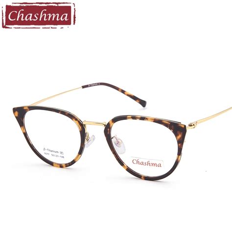 buy chashma brand top quality cat eye glasses women fashion small tortoise