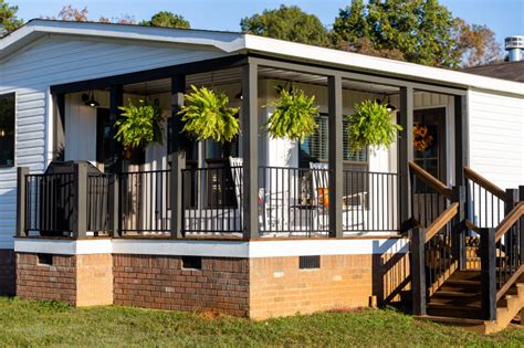 How To Build A Deck On A Mobile Home Builders Villa