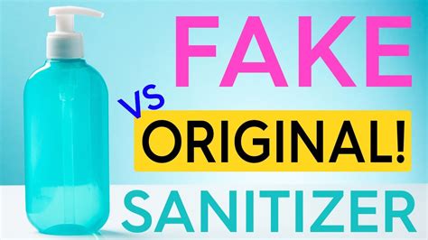 Original vs fake fjällräven kanken. Hand sanitizer, fake vs original to defeat COVID19, Corona ...