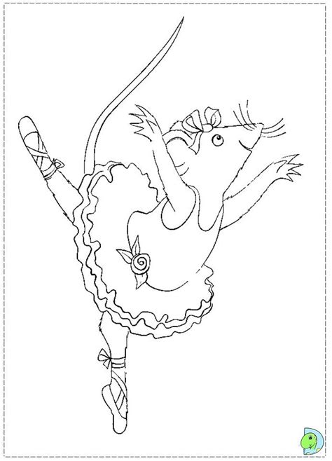 Free printable coloring pages for a variety of themes that you can print out and. Angelina Ballerina Coloring Page | Ballerina coloring ...