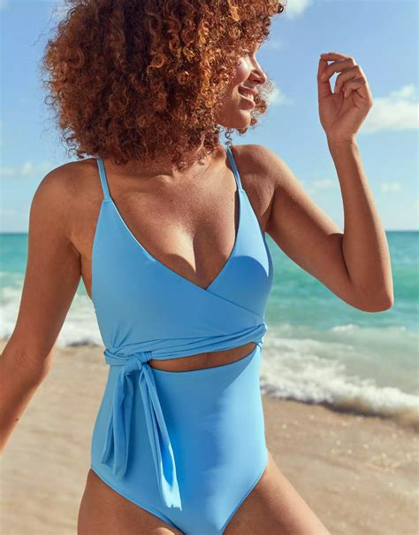 Aerie Wrap One Piece Swimsuit Womens Swimsuits Bikini One Piece Swimsuit Modest Swimsuits