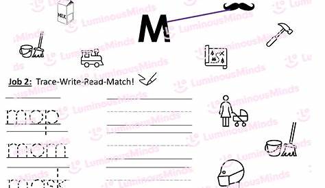 Reading Comprehension Worksheets - I Can Read With M!
