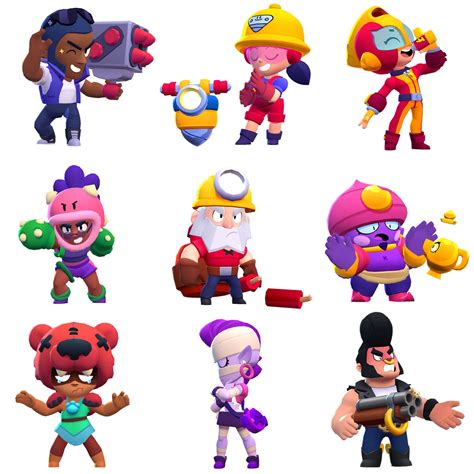 57 Best Images Brawl Stars Brawlers Tracker I Thought It Would Be Cool If Some More Brawlers