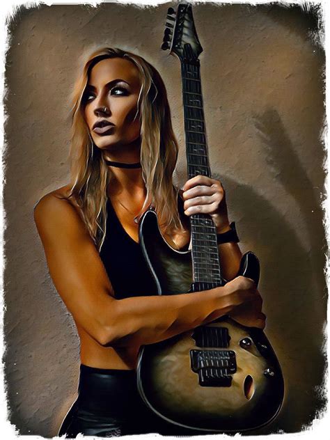 Nita Strauss Nita Strauss Heavy Metal Girl Guitars Music Instruments