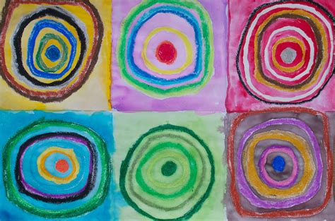 Afternoon Art Classes For Kids Wassily Kandinsky Color Studies