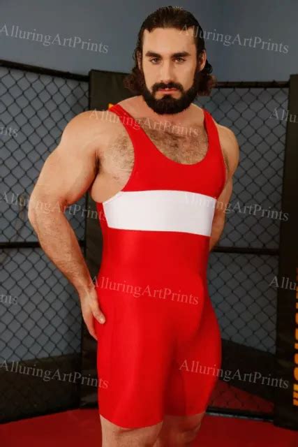 jaxton wheeler male model print muscular handsome beefcake hairy fighter aa686 7 00 picclick