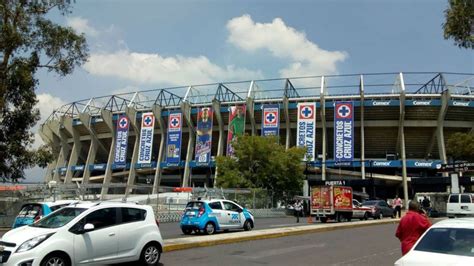 El Estadio Azteca Ya Luce Los Colores Del Cruz Azul As México