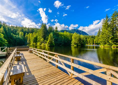 Mountain Lake In Canada Jigsaw Puzzle In Great Sightings Puzzles On