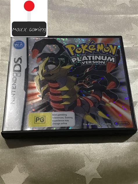 Buy Pokemon Platinum Nintendo Ds Complete Cib Australia