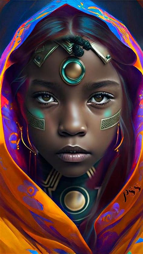Native American Girls African American Art Fantasy Female Warrior
