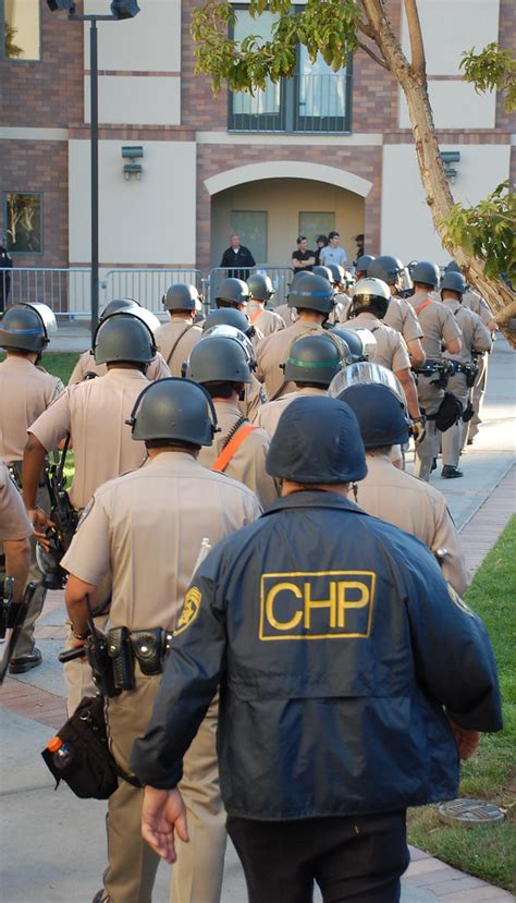Ucla Protest California Highway Patrol Officers March Towa Flickr