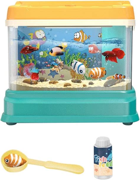 Generic Artificial Mini Aquarium Toys Fish Tank Set For Kids Magnetic