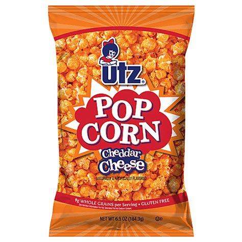 Utz Cheddar Cheese Popcorn 65 Oz Popcorn Carlie Cs