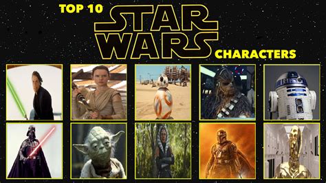My Top 10 Star Wars Characters By Usermicko2002 On Deviantart