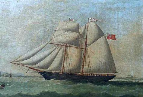This Picture Depicts A Schooner Painting And Relates Back To The