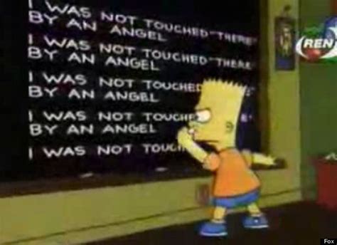 24 Bart Chalkboards For The 24th Anniversary Of The Simpsons Huffpost