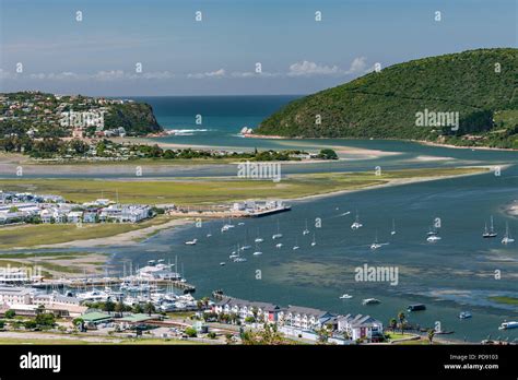 View Of Knysna Lagoon Seen From Knysna Heights On The Garden Route In