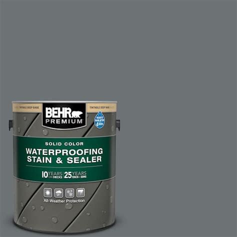 Behr Premium 1 Gal Mq5 28 Dawn Gray Solid Color Waterproofing