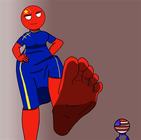 China Giantess becomes world power by RingoBonito on DeviantArt