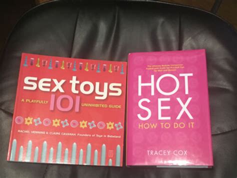 2 Sex Books Hot Sex By Tracey Cox Sex Toys 101 9780789472656 Ebay