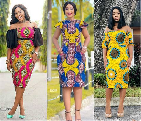 Ankara Knee Length Dresses For Fashionable Ladies Afrocosmopolitan