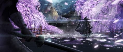 Download Oriental Fantasy Samurai Hd Wallpaper By えす