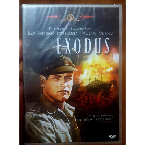 Dvd Exodus Lacrado Paul Newman Otto Preminger Original Raro Shopee