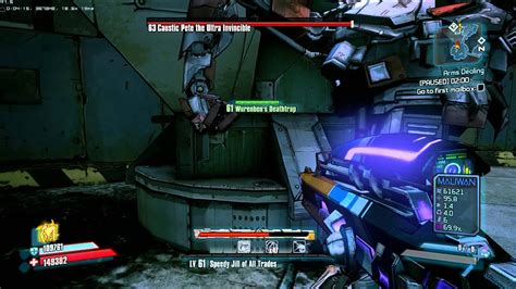I'm in a similar spot with my 58 gaige, still using a 49 bee*, 50 plasma caster and 50 swordsplosion. Borderlands 2 Ultimate Vault Hunter Mode Glitch Solo Pete FullHD - YouTube