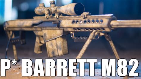 Airsoft Custom Polarstar Barrett M82 Socom Gear Sniper Rifle Youtube