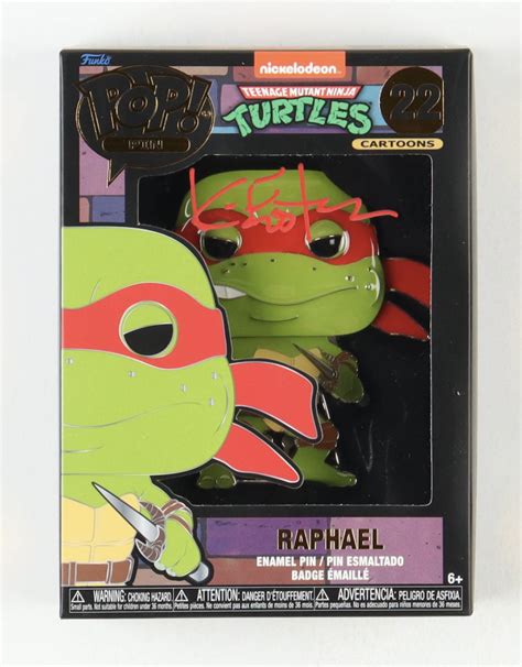 Kevin Eastman Signed Teenage Mutant Ninja Turtles 22 Raphael Funko